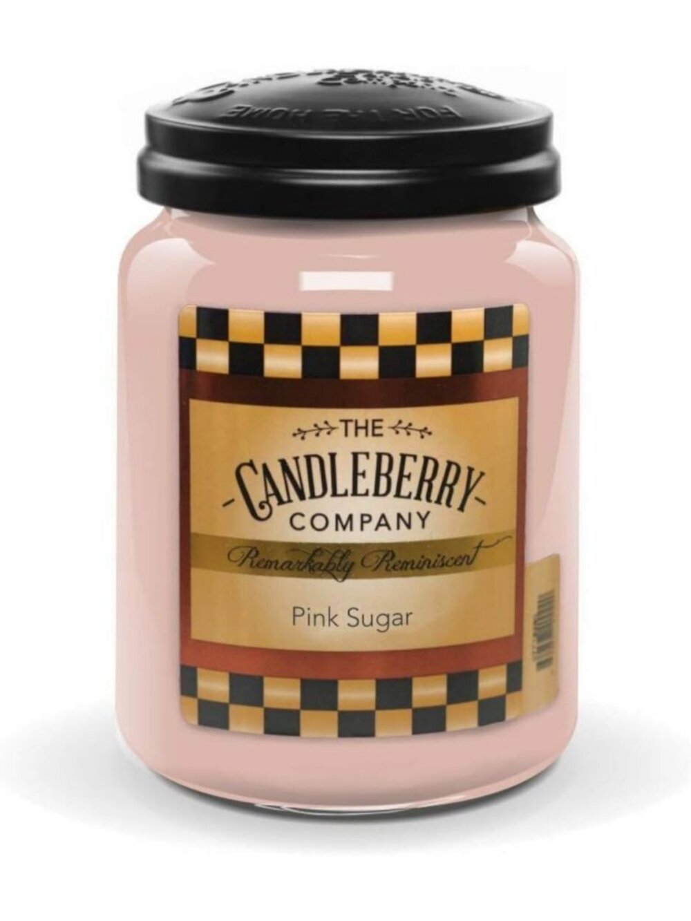 Large 26oz Pink Sugar Candle - Sweet Fragrance, Long-Lasting, Home Decor